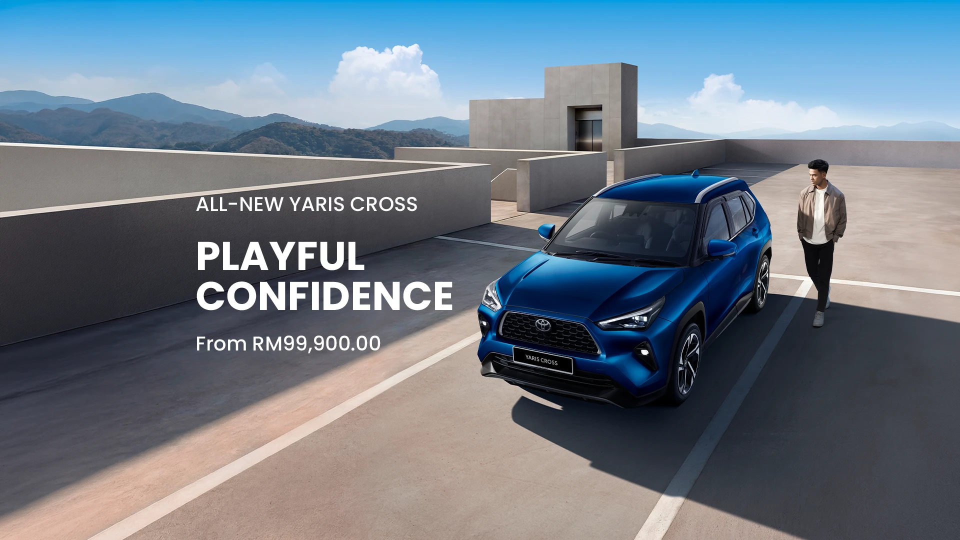 yaris cross desktop banner