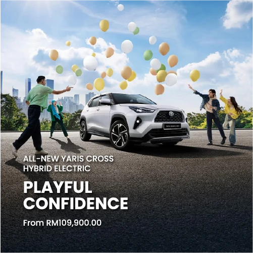 yaris cross hev mobile banner
